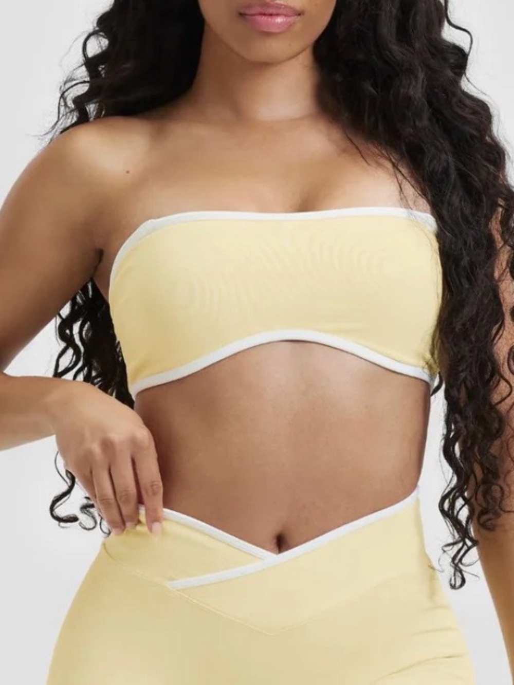THRIVIN Elevate Outline Bandeau Bra, XS